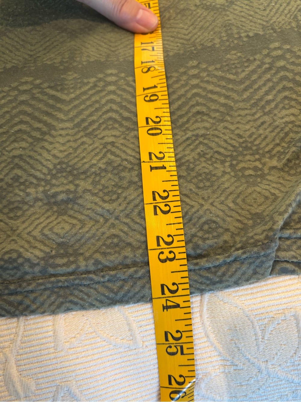 Athleta Sage Green Hooded V-Neck Tunic - Picture 4 of 6